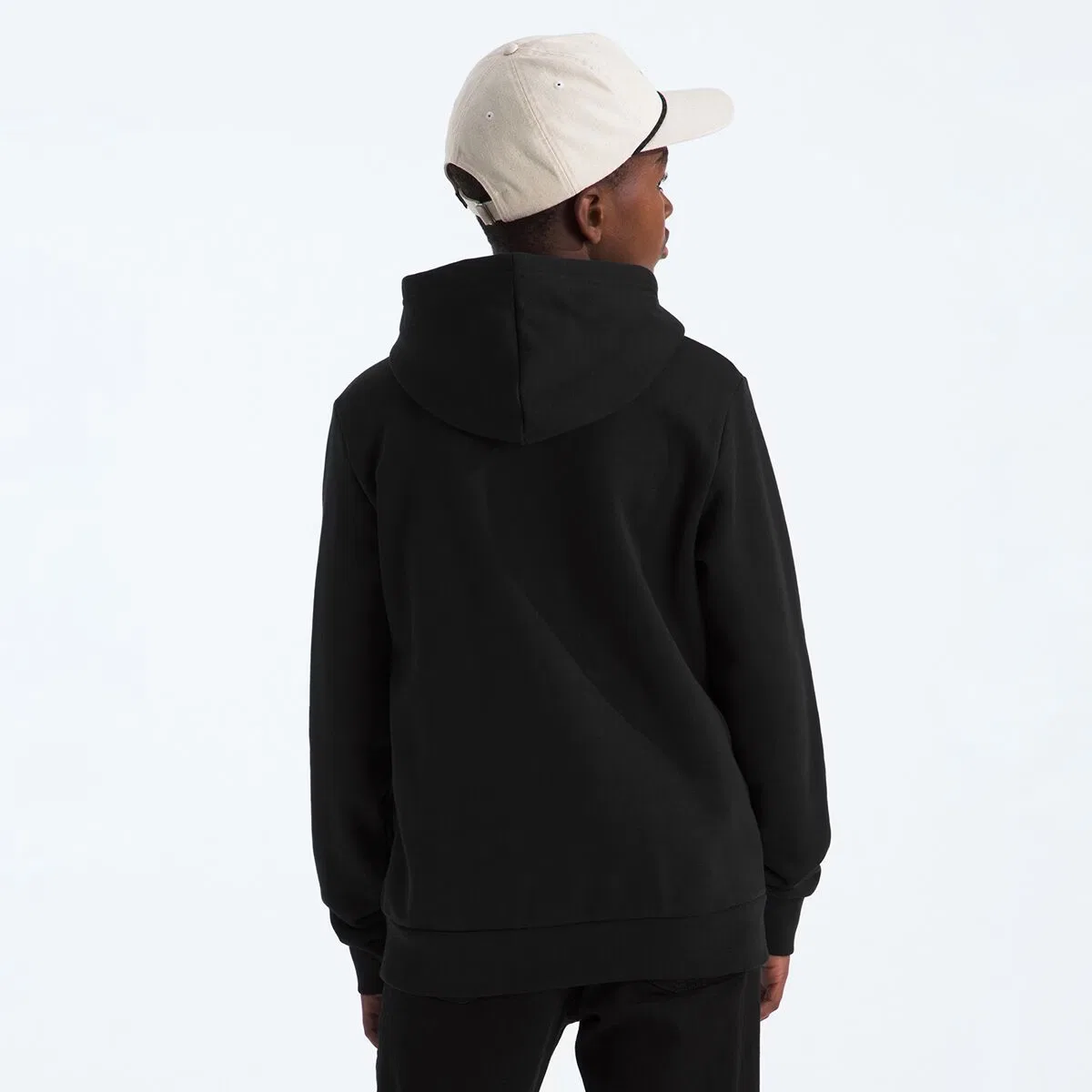 Детское худи для мальчиков с вышивкой The North Face, Tnf Black — фото 4