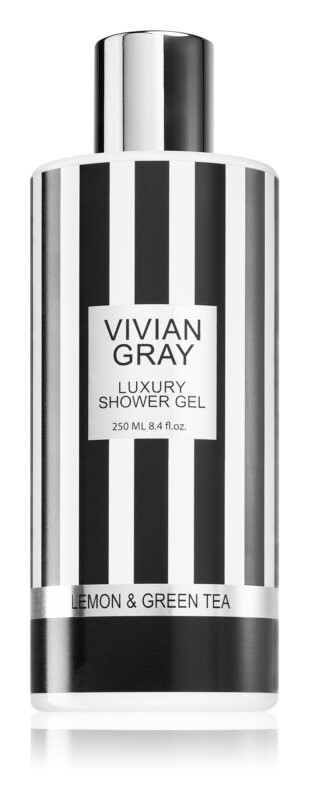 

Роскошный гель для душа Vivian Gray Stripes Lemon & Green Tea