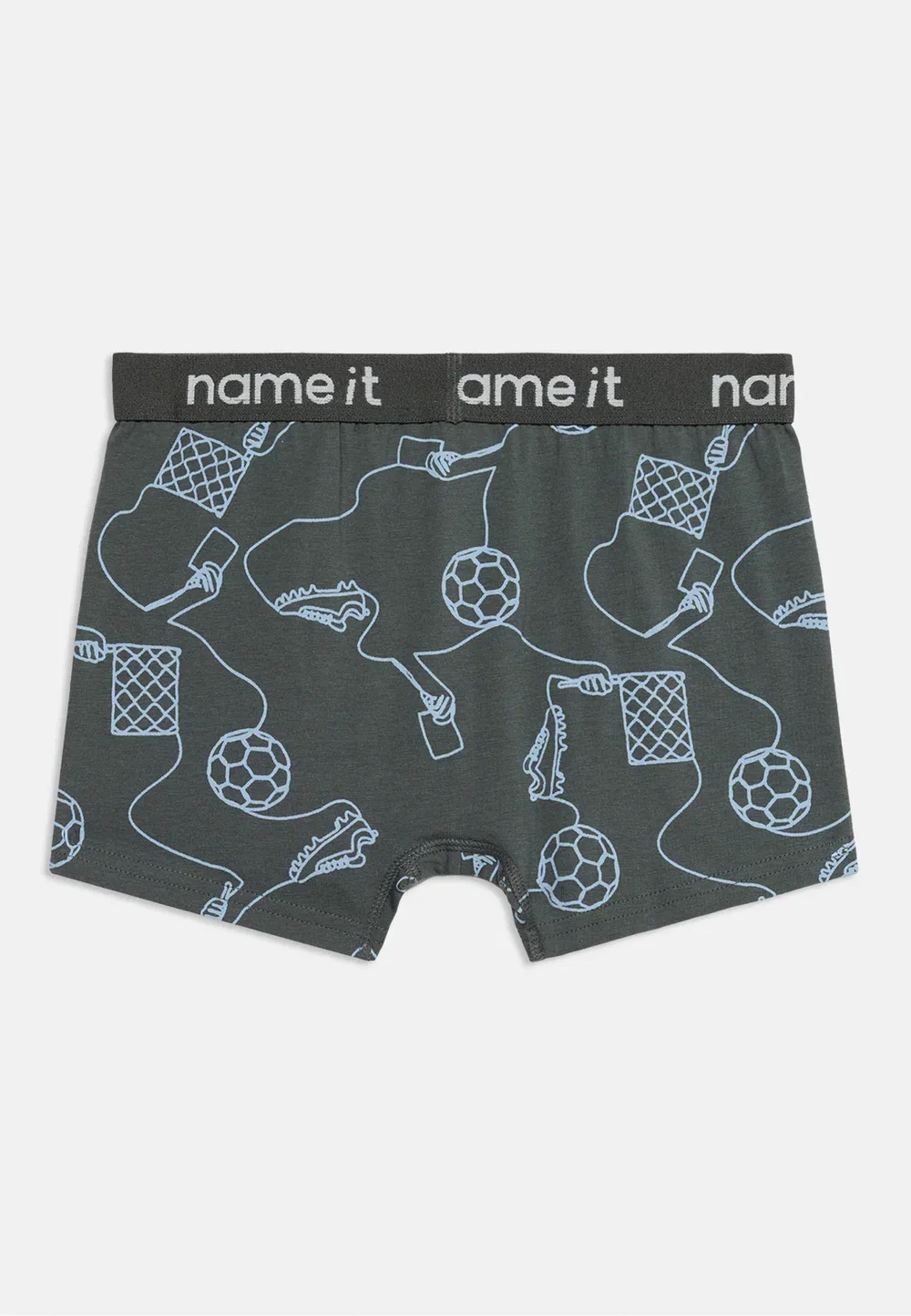 Комплект из 3 боксерских шорт Nkmboxer Kick Off Name It, Urban Chic/Vintage Indigo — фото 2