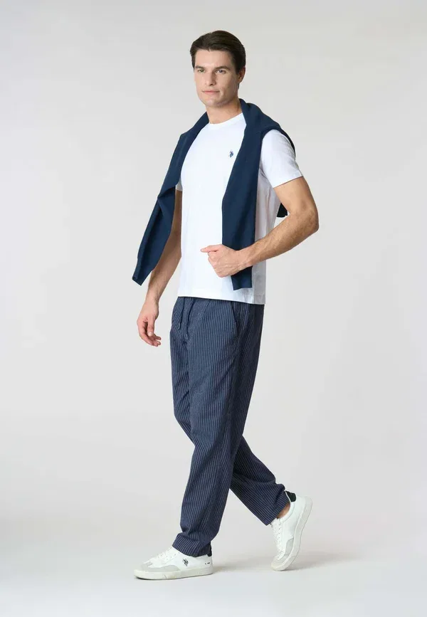 Футболка хлопковая Basic t-shirt U.S. Polo Assn., белый — фото 2