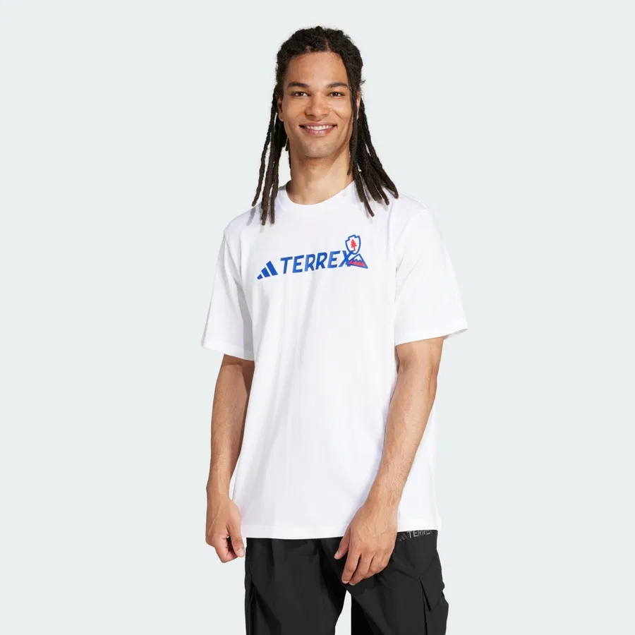 Футболка с принтом Terrex Graphic adidas, Белый
