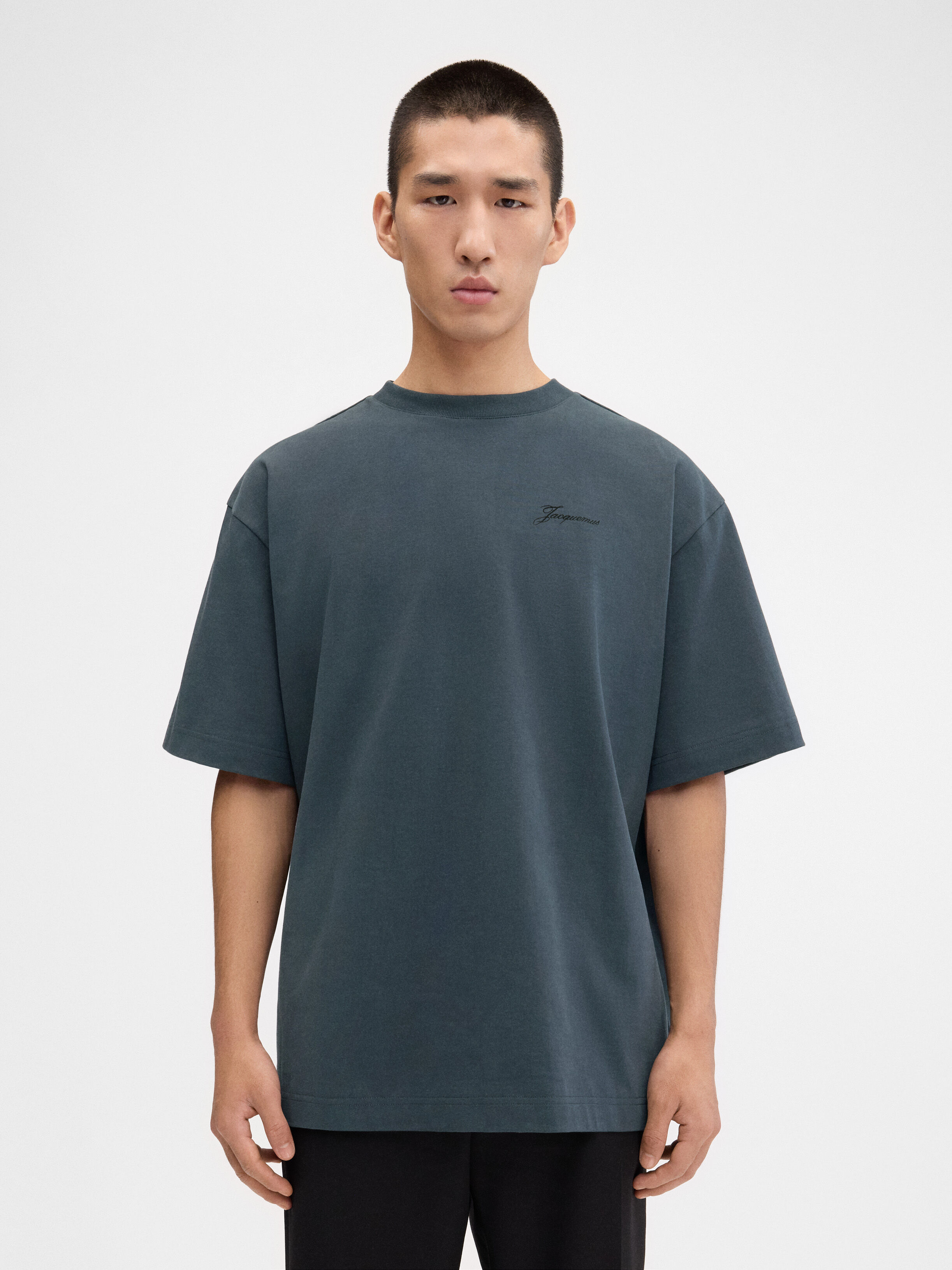

Футболка со штангой JACQUEMUS The Haltères t-shirt, цвет Athletic Club Navy