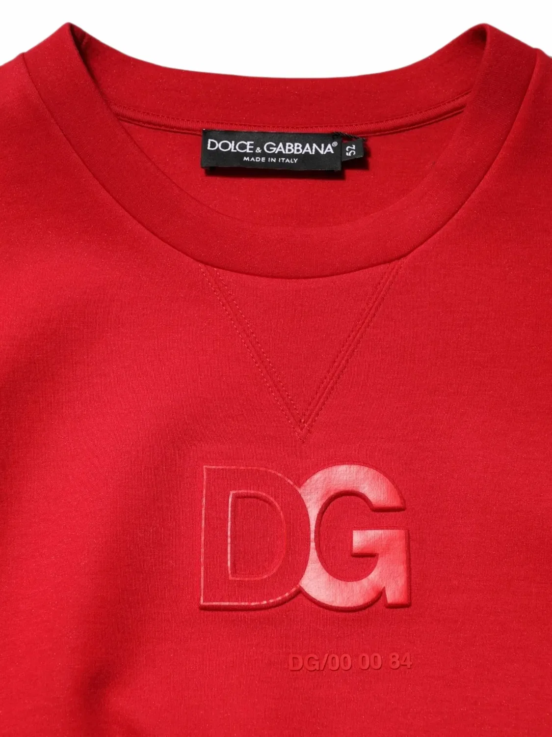 Dolce & Gabbana Свитшот с 3D-логотипом, красный — фото 2