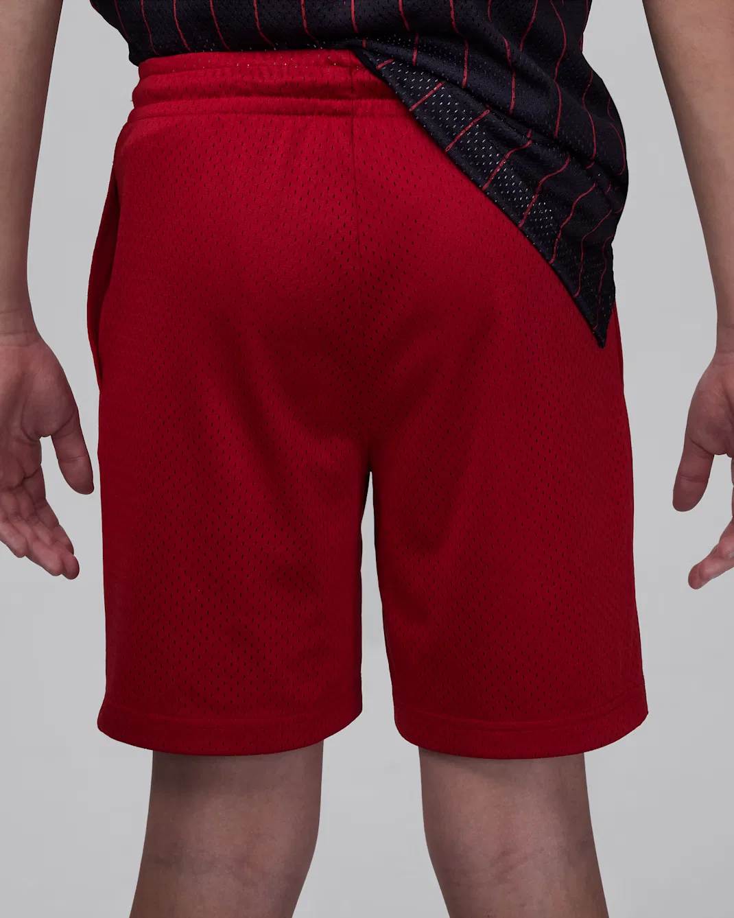 Детские сетчатые спортивные шорты для подростков Jordan, Gym Red — фото 3