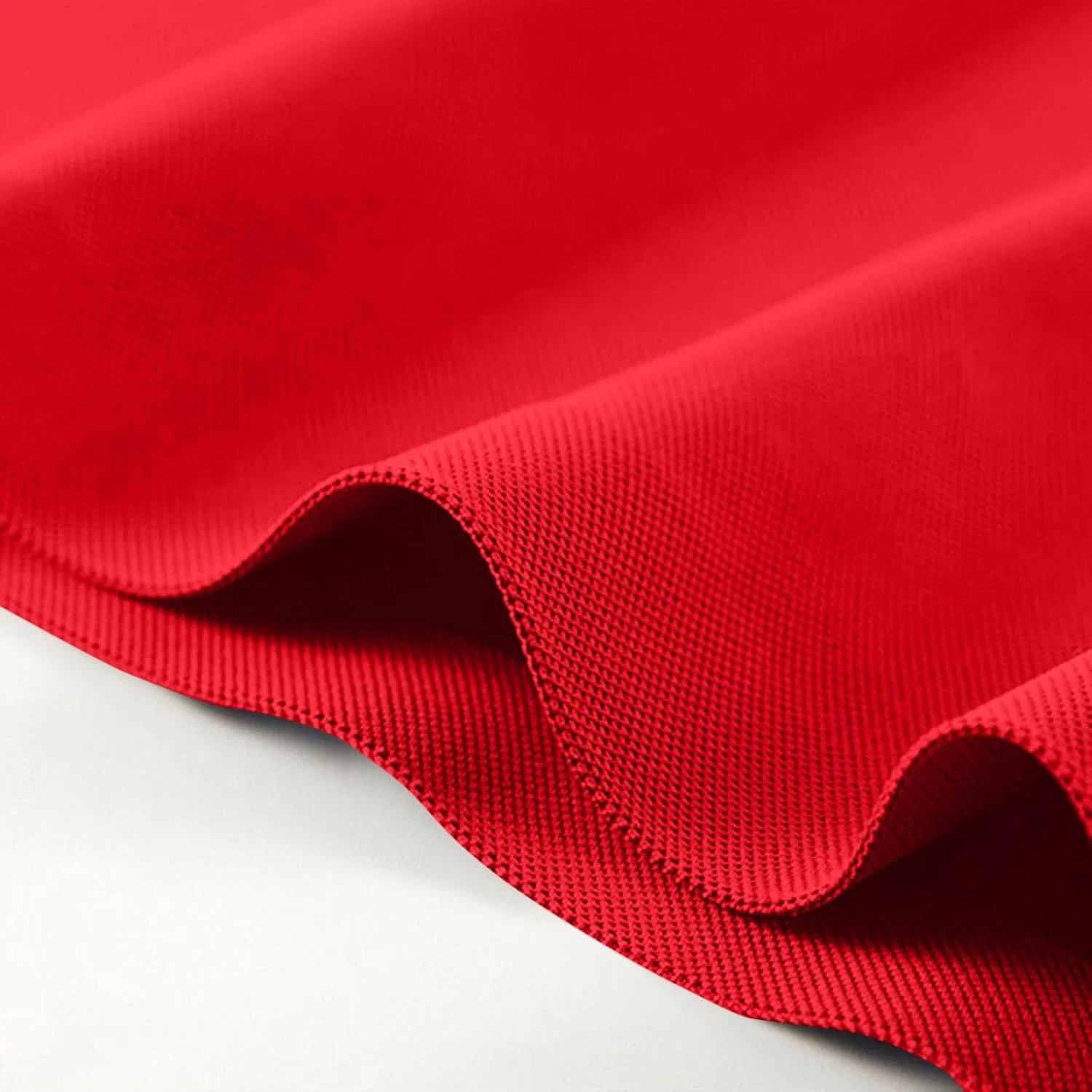 Мужская быстросохнущая футболка-поло с воротником, Red — фото 4