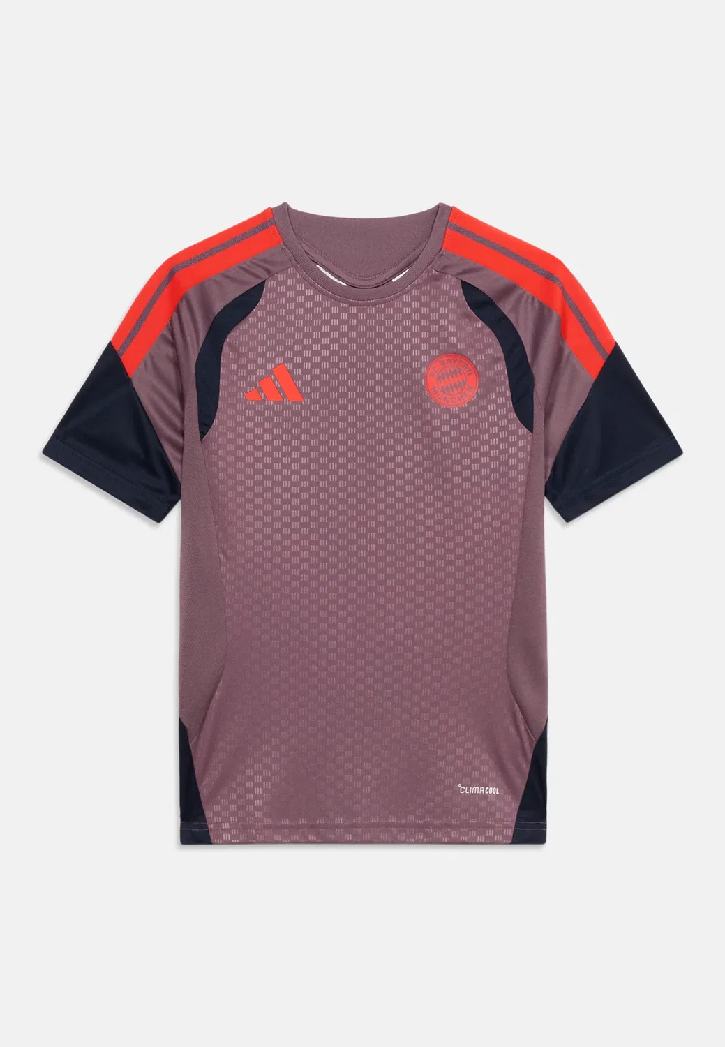 Футболка унисекс для тренировок в Кубке Баварии Adidas Performance, Shadow Fig/Legend Ink — фото 3