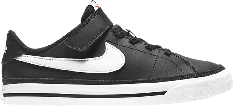

Кроссовки Nike Court Legacy PS 'Black White', черный