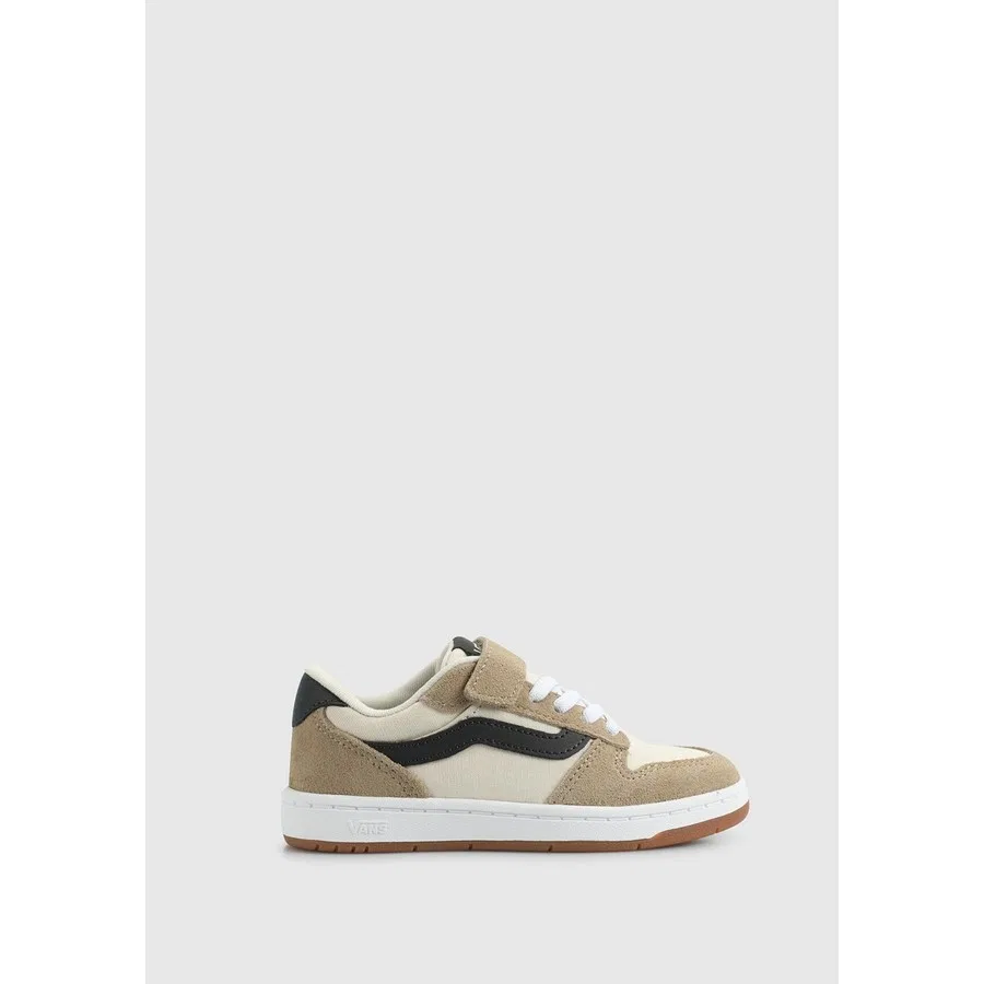 Кроссовки детские с закрытым носком Vans Ryland LS V, Бежевый