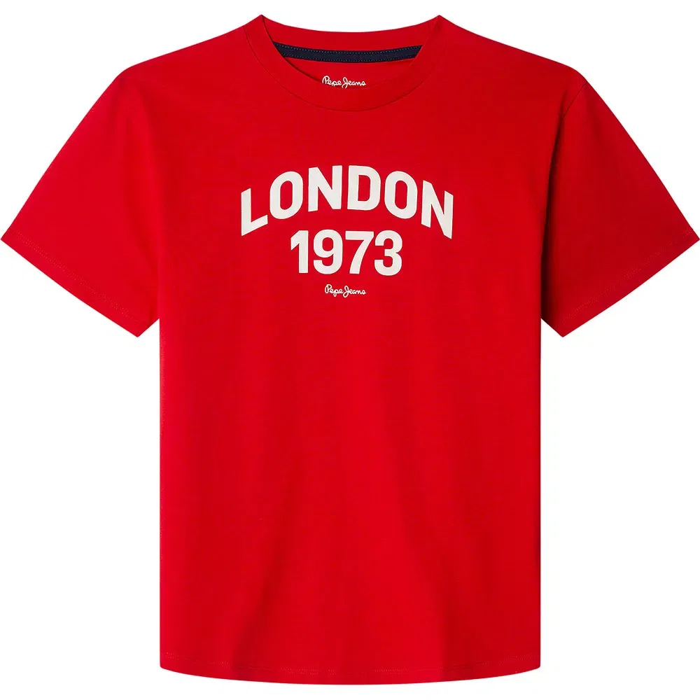 Футболка с коротким рукавом Dylan Pepe Jeans, красный