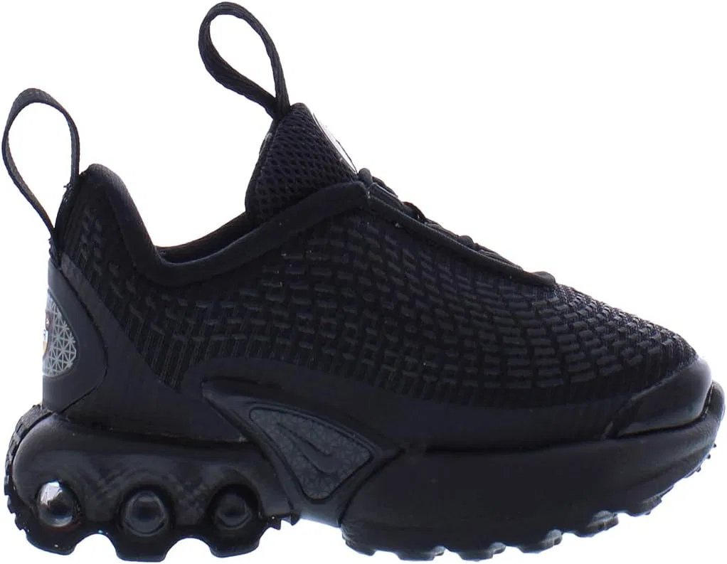 Детские кроссовки для девочек с амортизацией Nike Air Max Dynamic Air, Black — фото 2