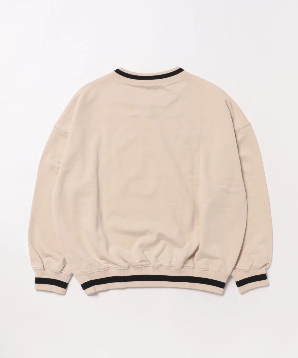 Mag. Детский свитшот с V-образным вырезом с принтом Rylee+Cru Natural, Ivory — фото 2