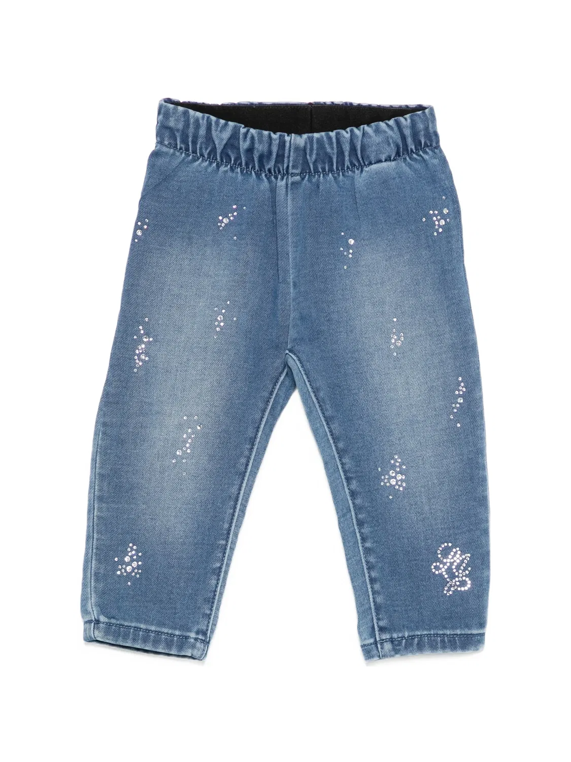 Джинсы со стразами Liu Jo Kids, синий