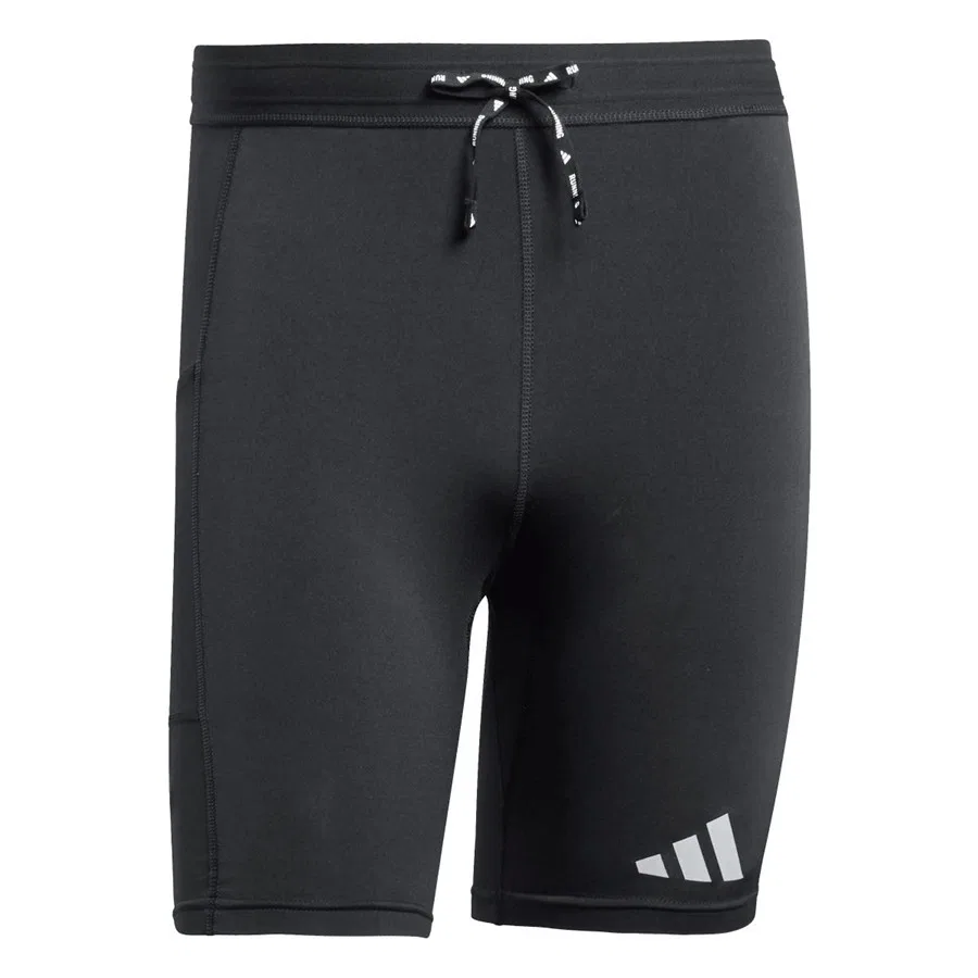 Спортивные тайтсы с боковыми карманами Run Essentials adidas, Черный