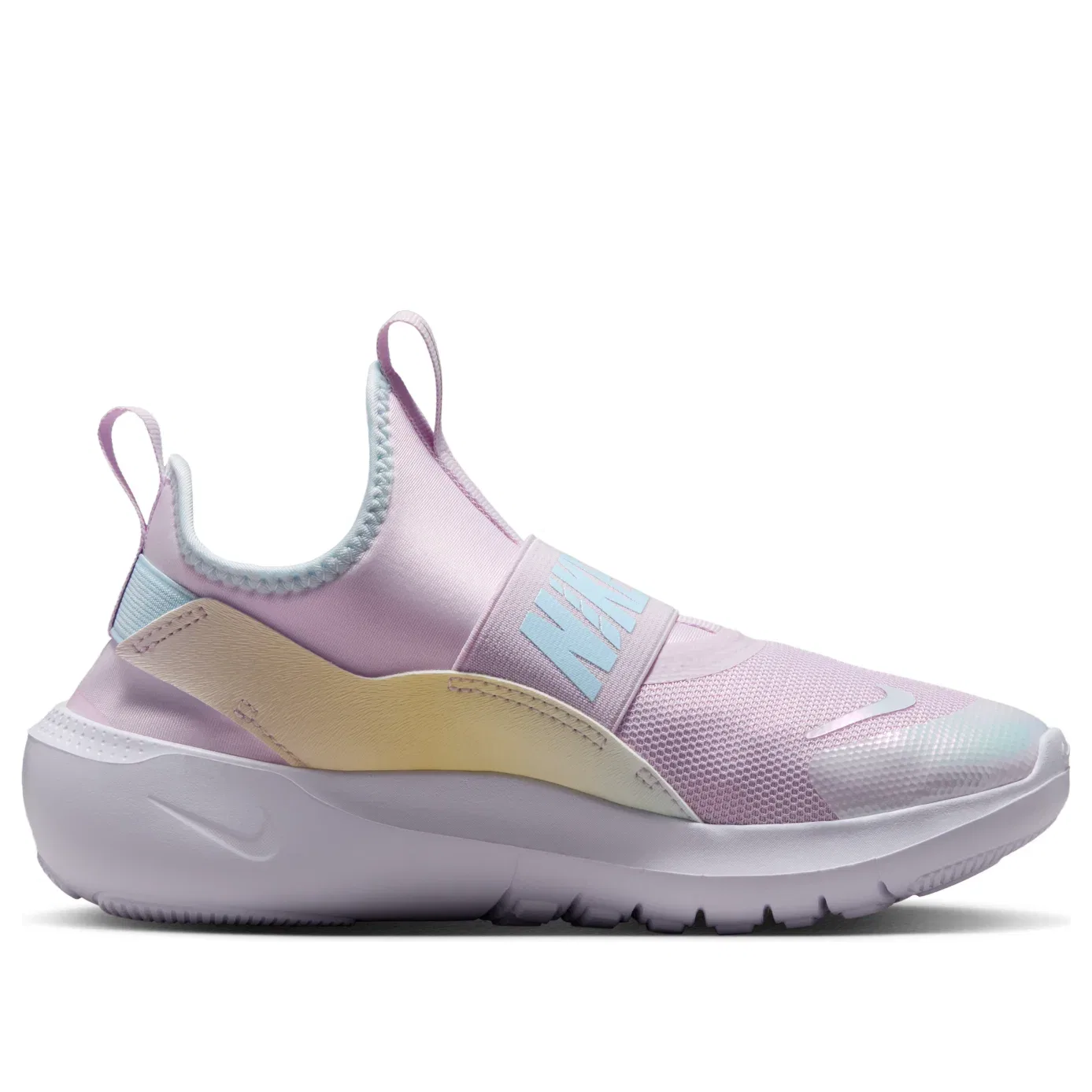 Детские кроссовки для бега с сетчатым верхом Flex Runner 4 Nike, розовый — фото 2