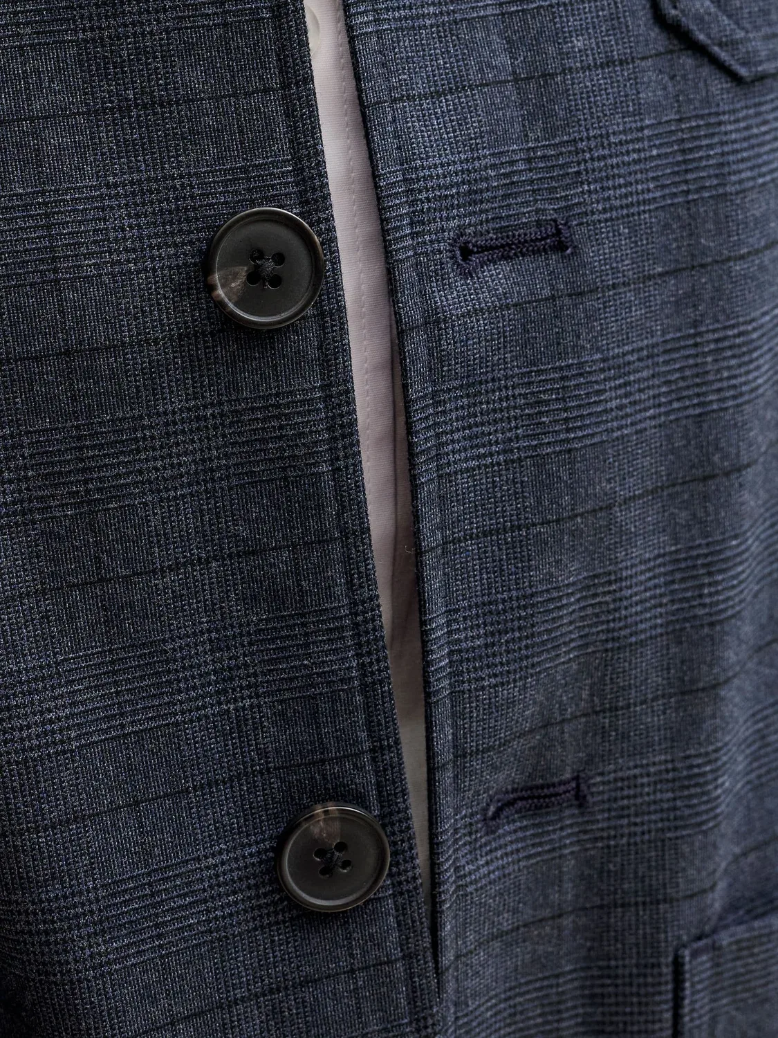 Блейзер классический Dark Navy Jack & Jones Junior, темно-синий — фото 4