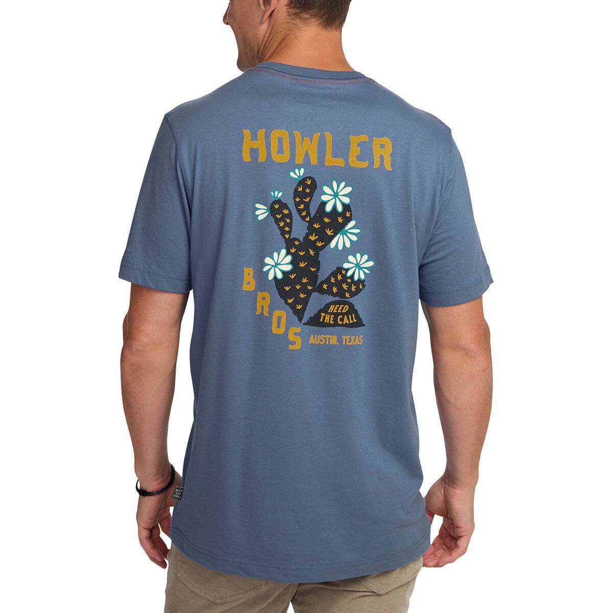 

Футболка Pocket Howler Brothers, голубой