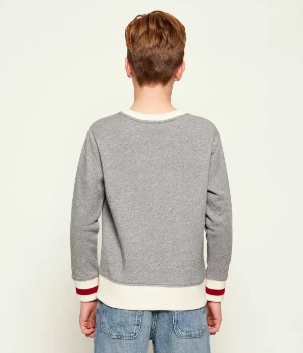 Толстовка regular fit Polo Ralph Lauren, серый — фото 3