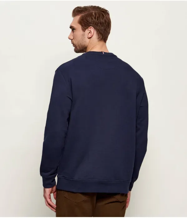 Толстовка DHM classic fit Us Polo Assn, темно-синий — фото 3