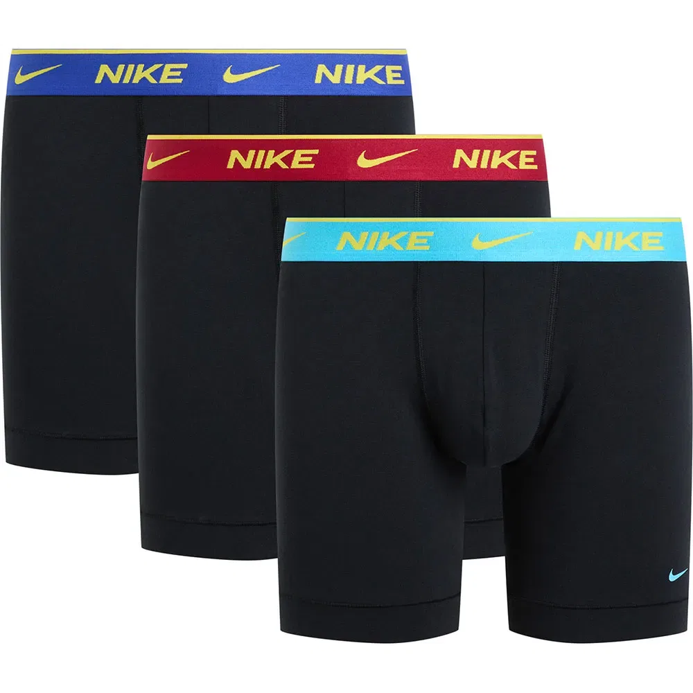 Мужские боксеры из хлопка с эластаном Nike NQ00KE1285, Black