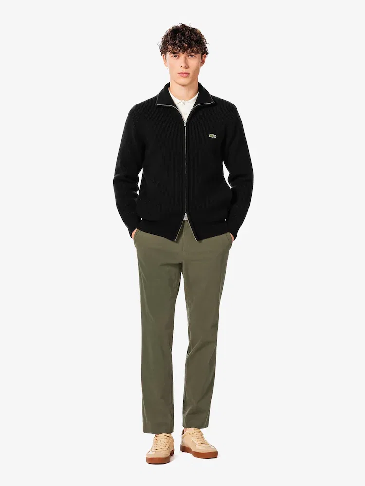 Чиносы из поликордюра LACOSTE