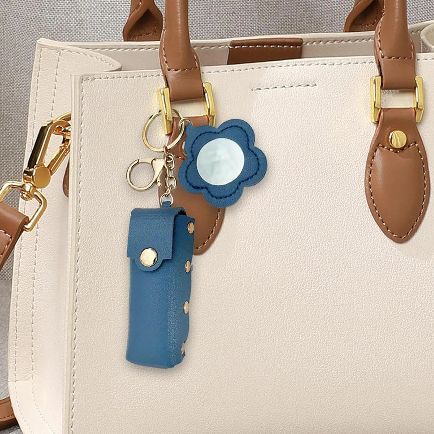 Косметичка для губной помады с зеркалом, PU-кожа, Generisch — фото 3