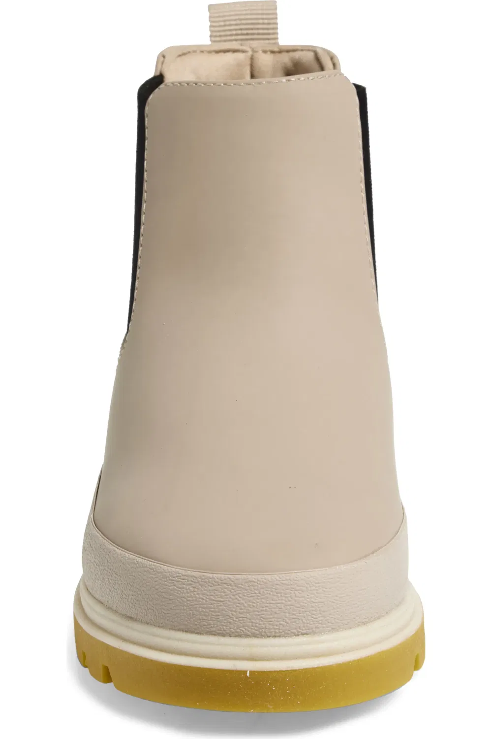 Детские ботинки челси водонепроницаемые Kensington Native Shoes, Flax Tan/Brown/White — фото 4