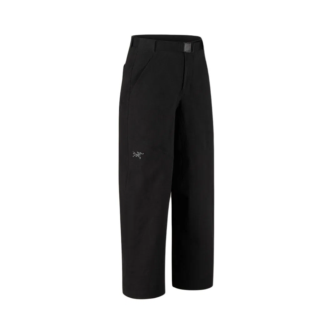 Женские брюки свободного кроя с широкой штаниной Clarkia, Arcteryx, Black