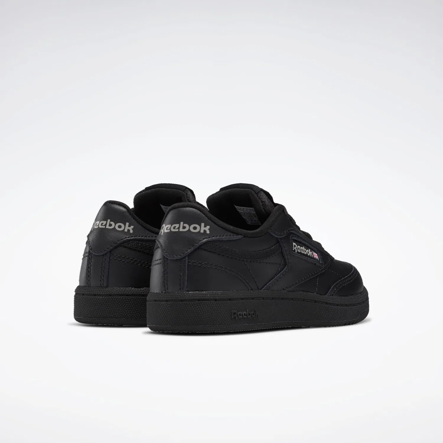 Детские кроссовки для мальчиков Club C Reebok, Black Charcoal Int — фото 4