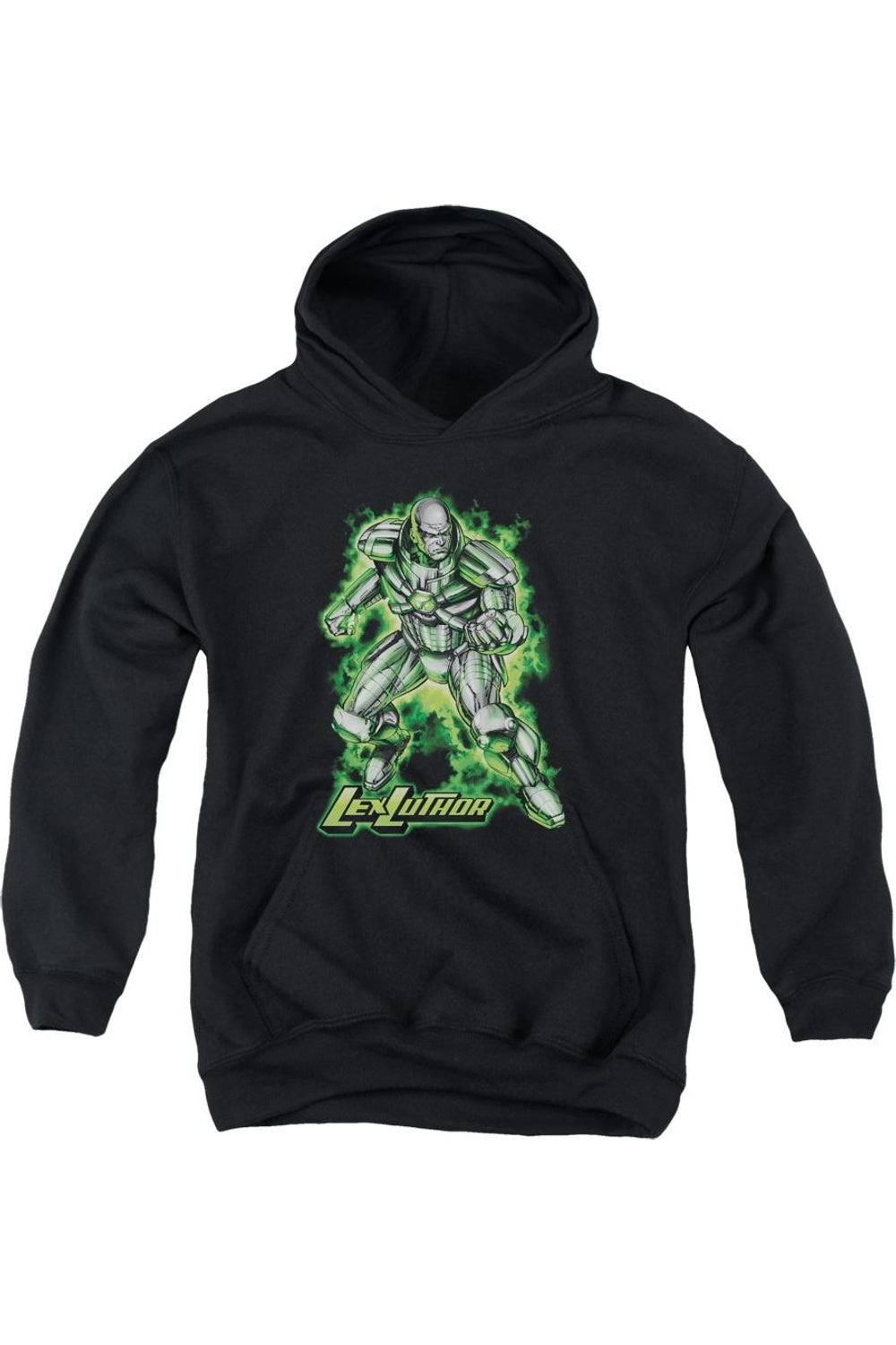 

Супермен худи с криптонитом для молодежи Gildan, черный