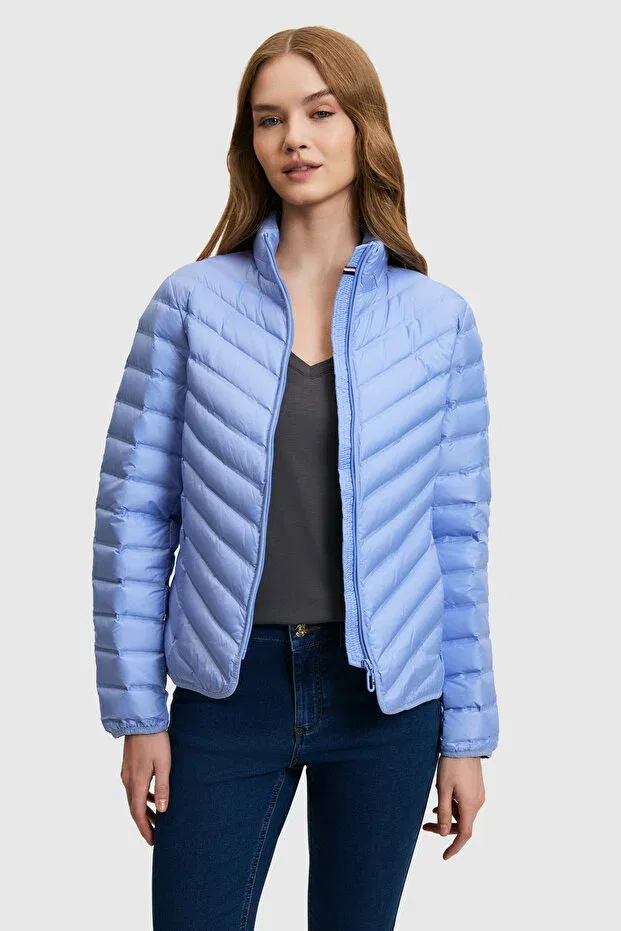 Женское пуховое пальто на молнии U.S. Polo Assn., Lavender