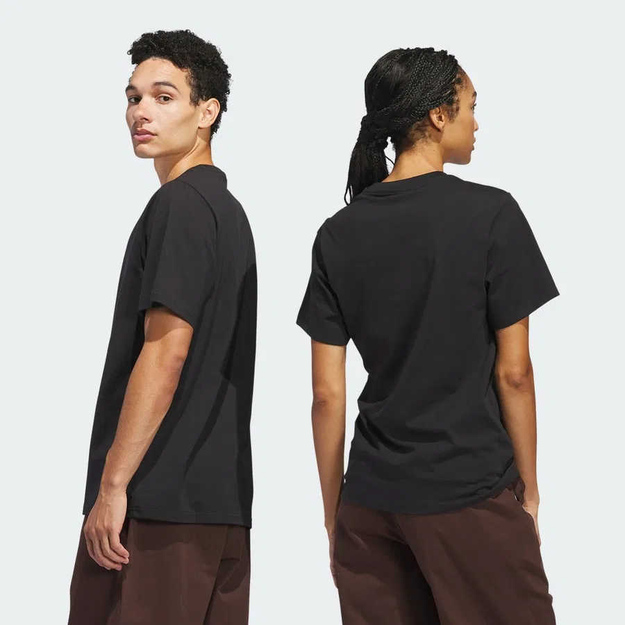 Футболка с принтом Shmoofoil Fill Tee adidas, Белый — фото 3
