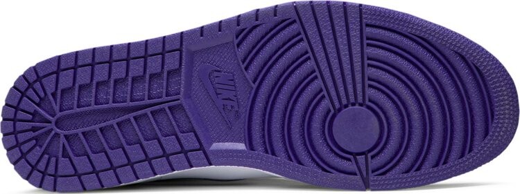 Кроссовки Air Jordan 1 Retro High OG Court Purple 2.0, фиолетовый — фото 4