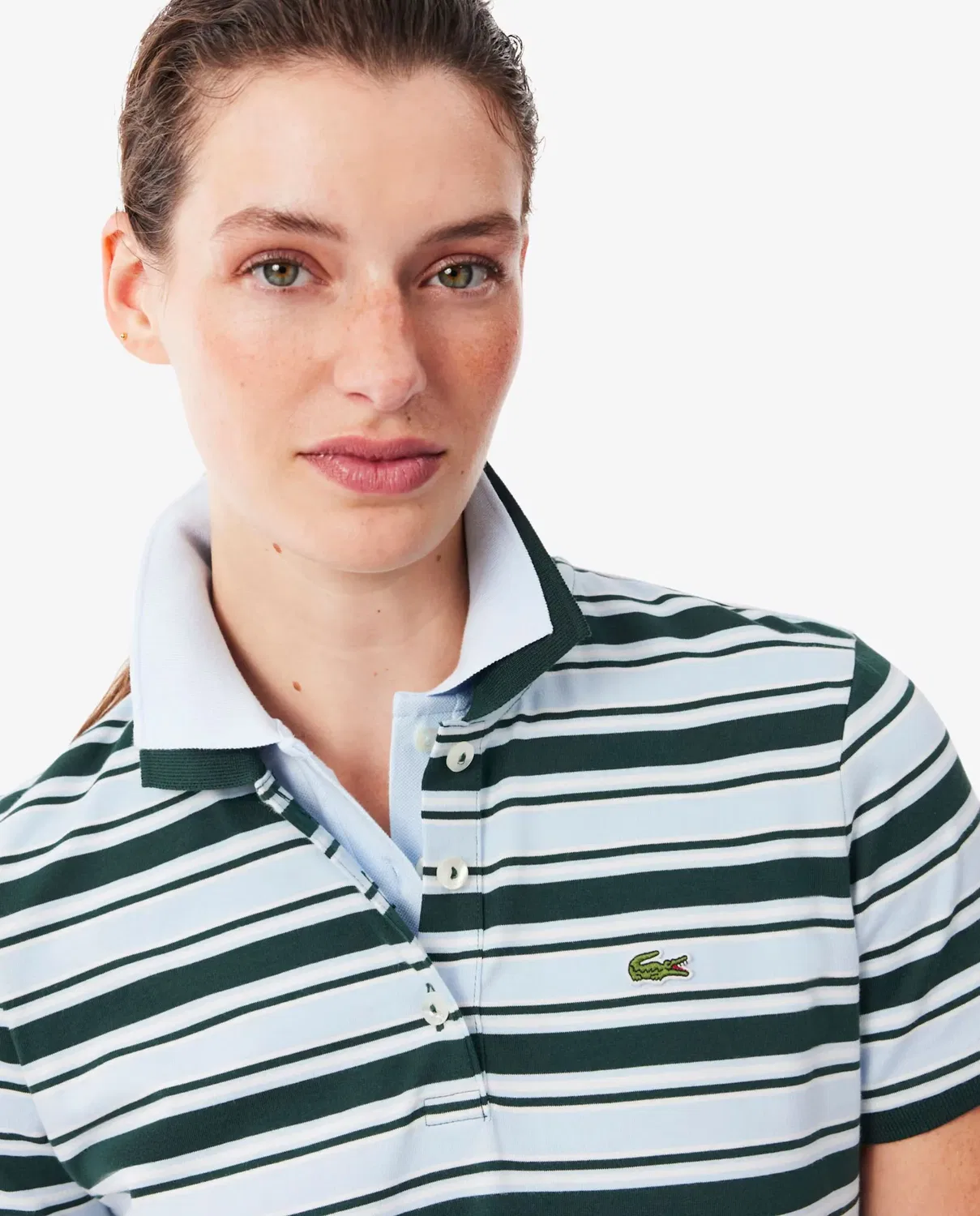Платье-поло Lacoste Verde из органического хлопка — фото 3
