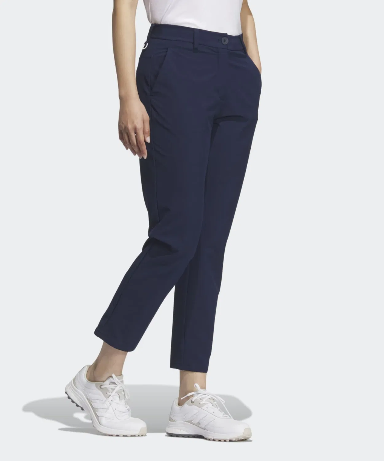 Женские ветрозащитные брюки для гольфа с длиной 7/8, модель EX STRETCH ACTIVE WIND .RDY, Adidas, Navy — фото 3