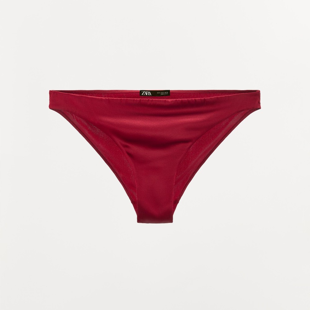 

Трусы Zara Limited Edition Classic Silk, красный