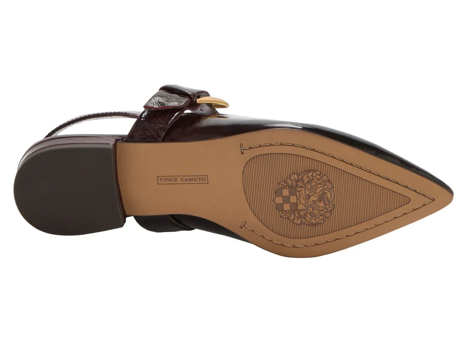 Балетки Vince Camuto Amoret Mary Jane Flat, красный — фото 3