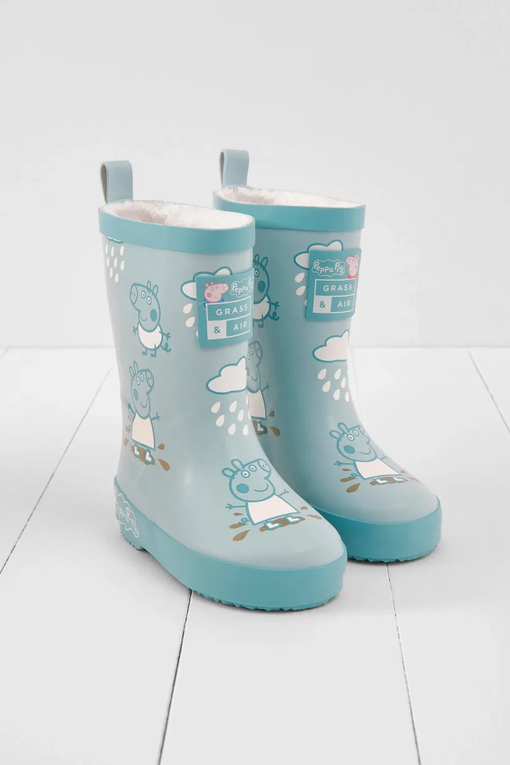 Детские резиновые сапоги с меняющимся цветом Peppa Pig Grass & Air, Blue