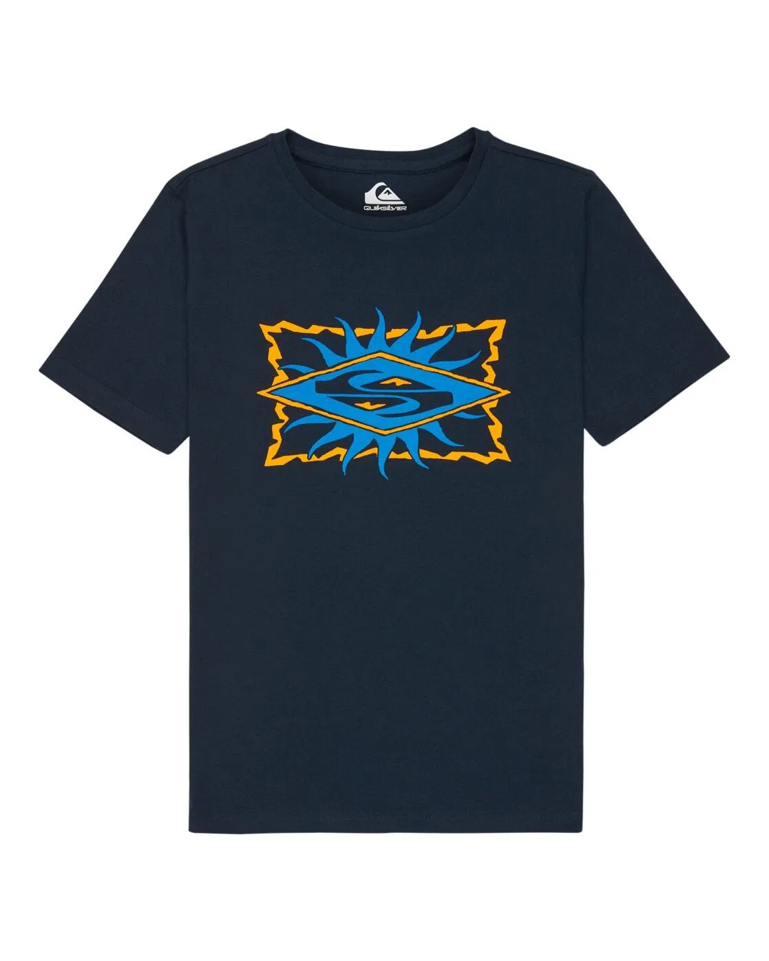 Детская футболка с принтом Starfish Stamp Quiksilver, Kosmosblau