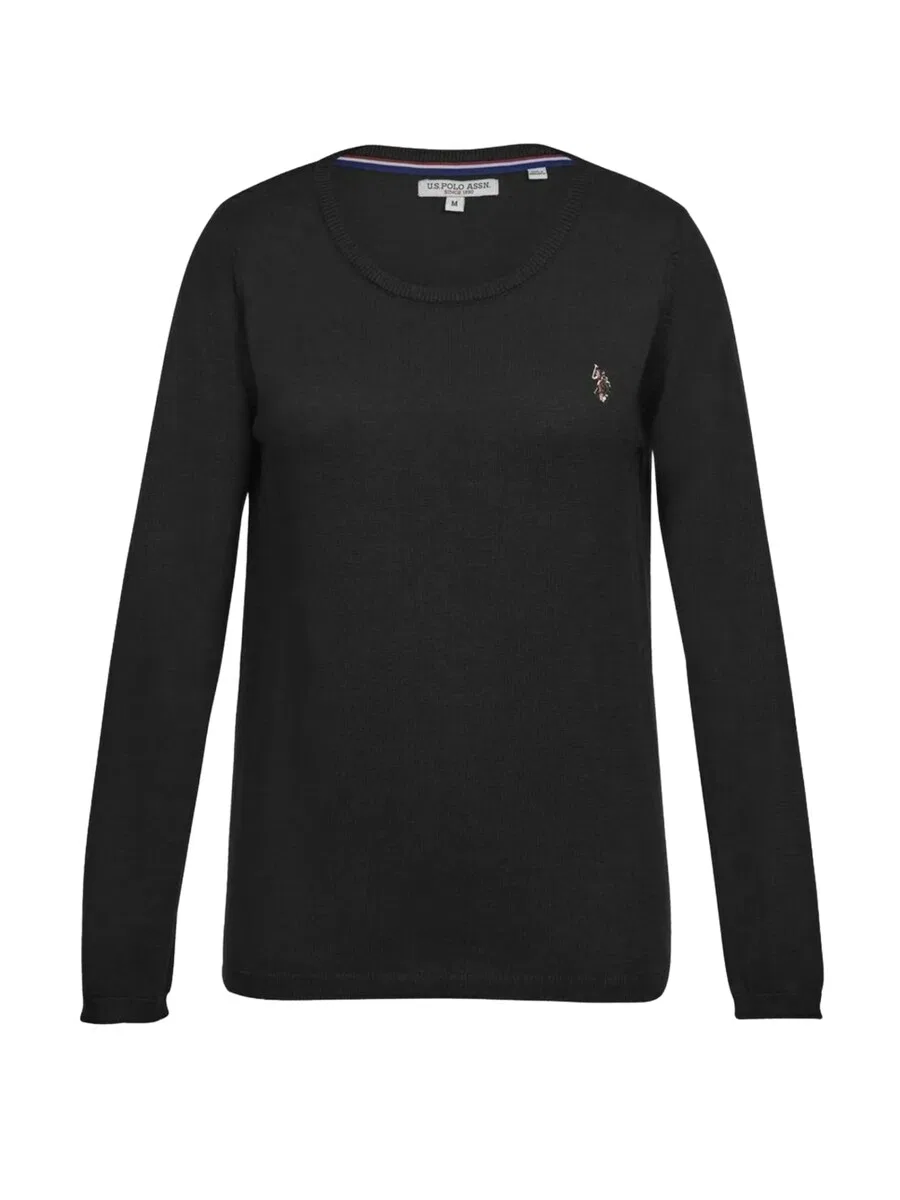Свитер 'UWMay' черного цвета U.S. Polo Assn.