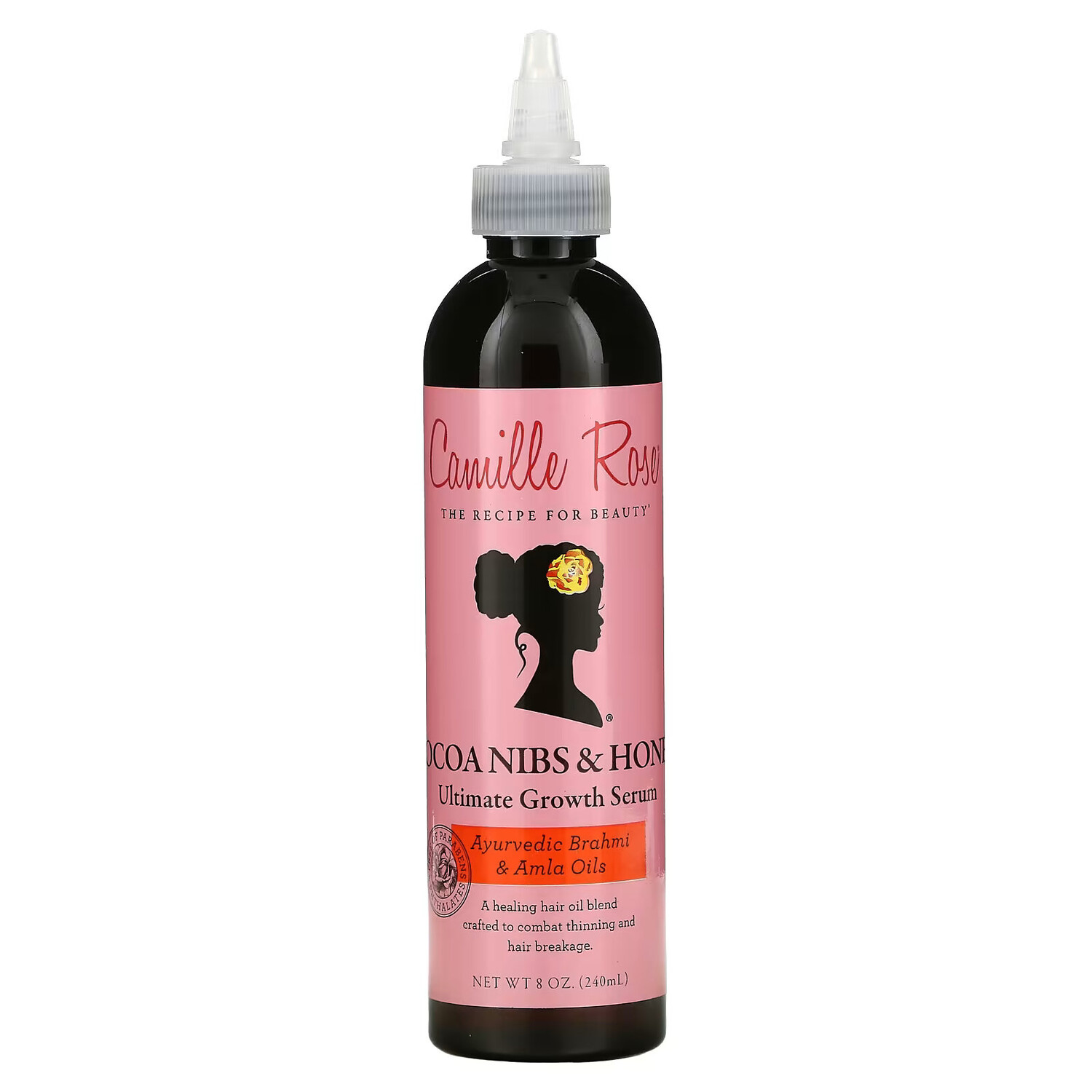 

Camille Rose, Ultimate Growth Serum, ядра какао и мед, 240 мл (8 унций)