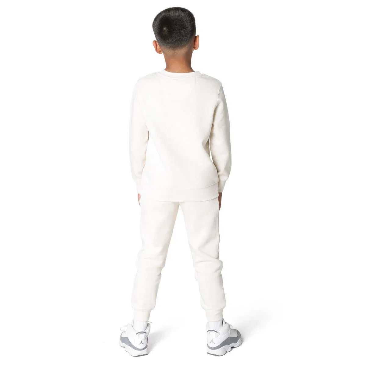 Детская толстовка с капюшоном из флиса Everyday Kids, Off-White — фото 4