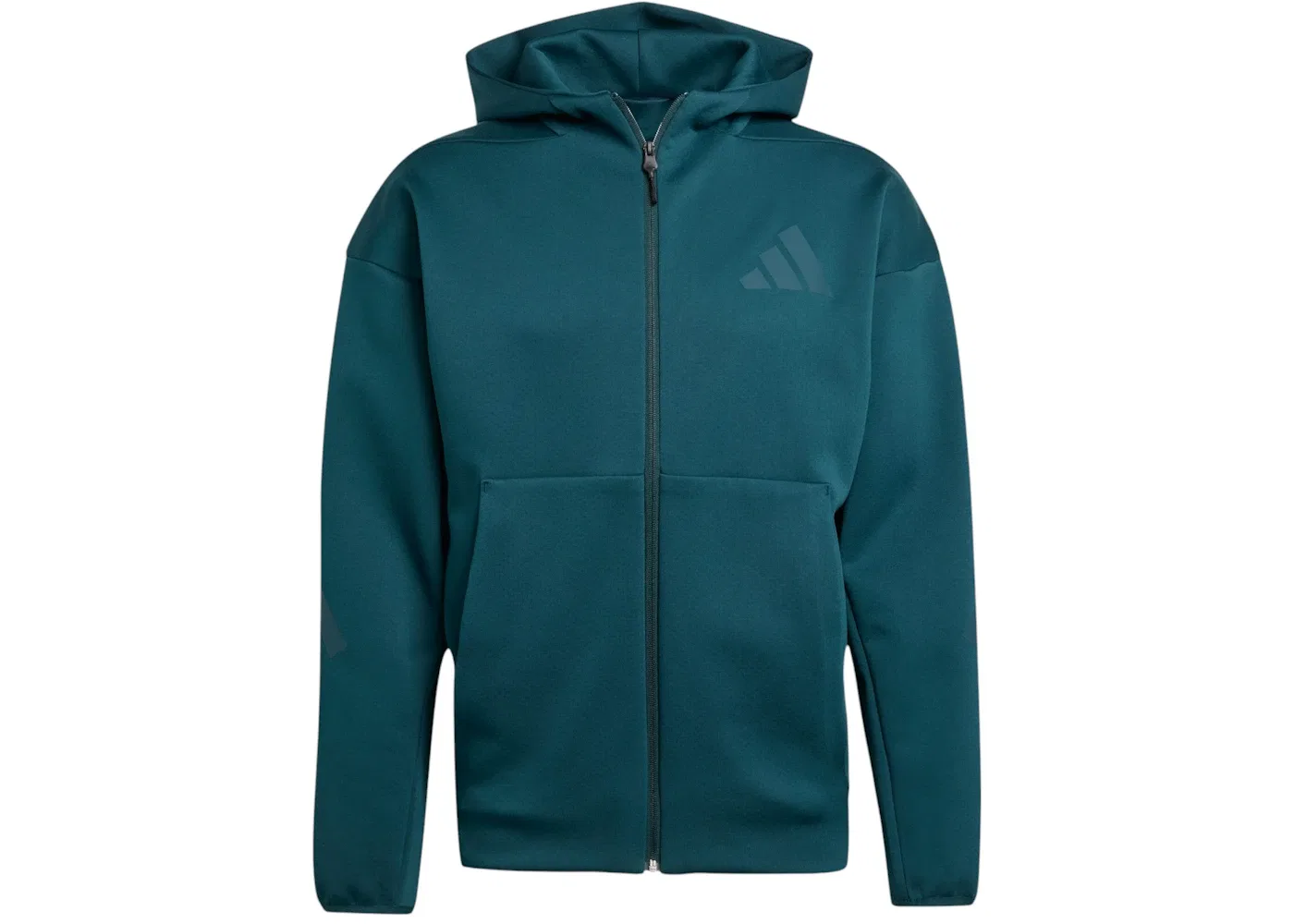 Мужская куртка на молнии с капюшоном Z.N.E. Adidas, цвет Aurora Ivy