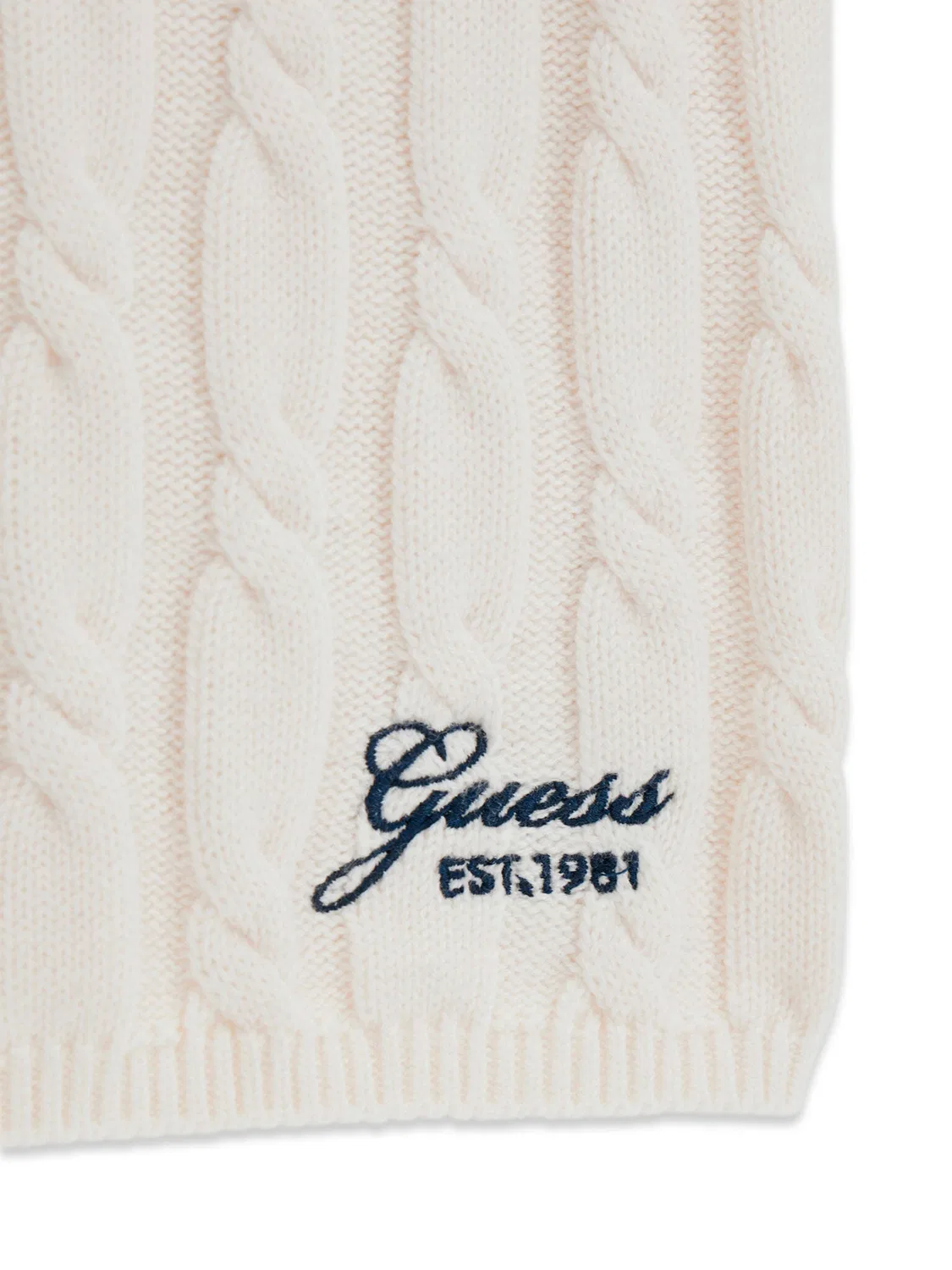 Юбка стандартного кроя для девочки Guess, кремовый — фото 3