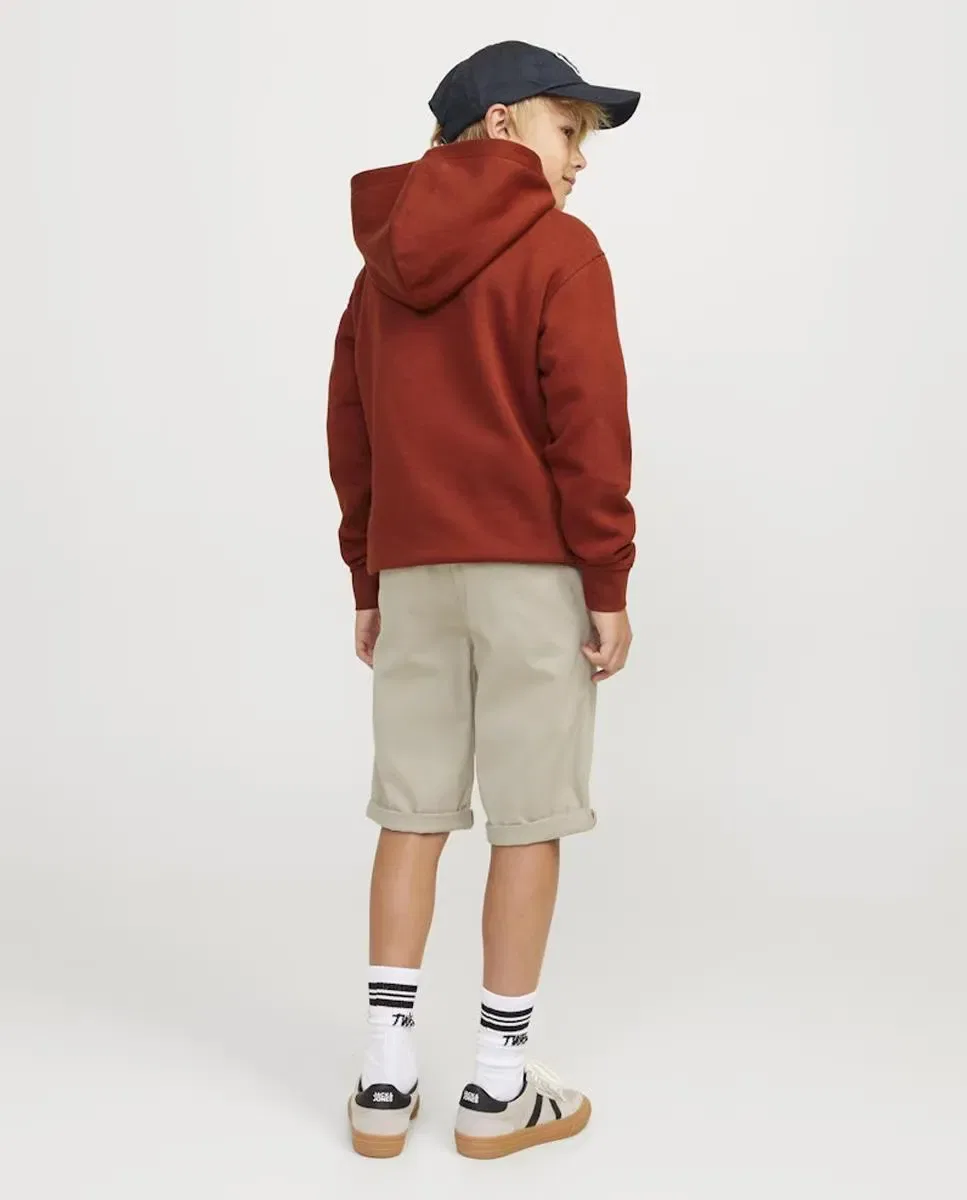 Детские шорты-бермуды для мальчиков с защипом Jack & Jones, Beige — фото 3