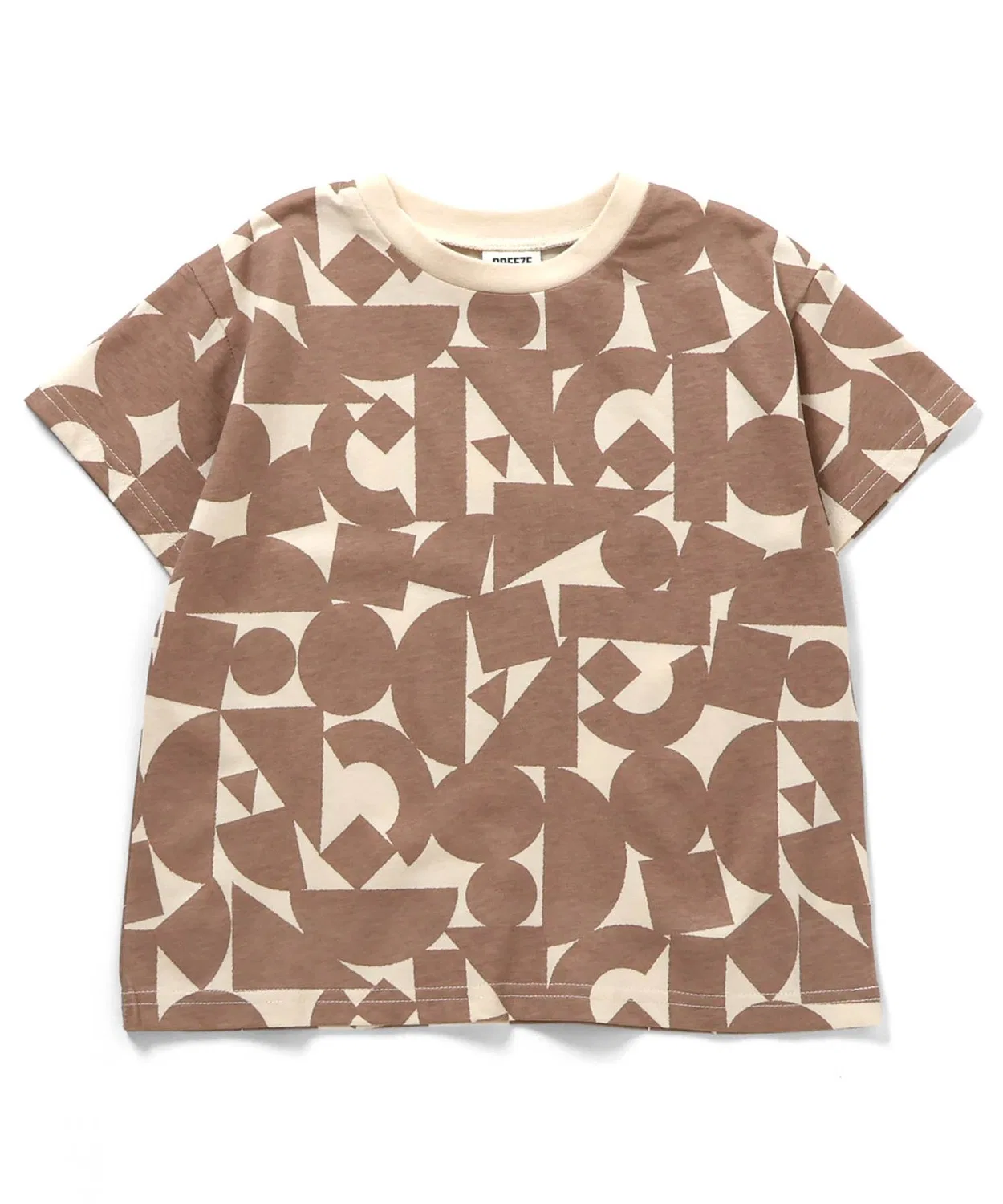Детская футболка с длинным рукавом хлопковая BREEZE, Beige