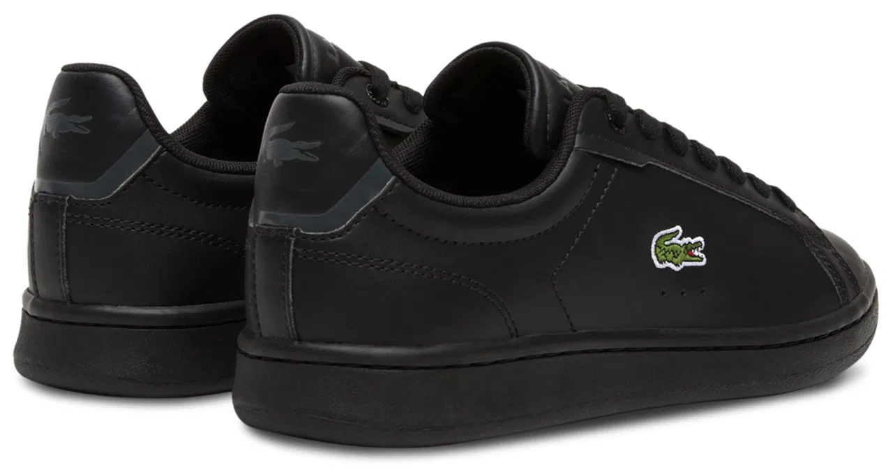 Детские кроссовки для мальчиков с принтом Carnaby Pro BL Lacoste, Oxford Black — фото 4