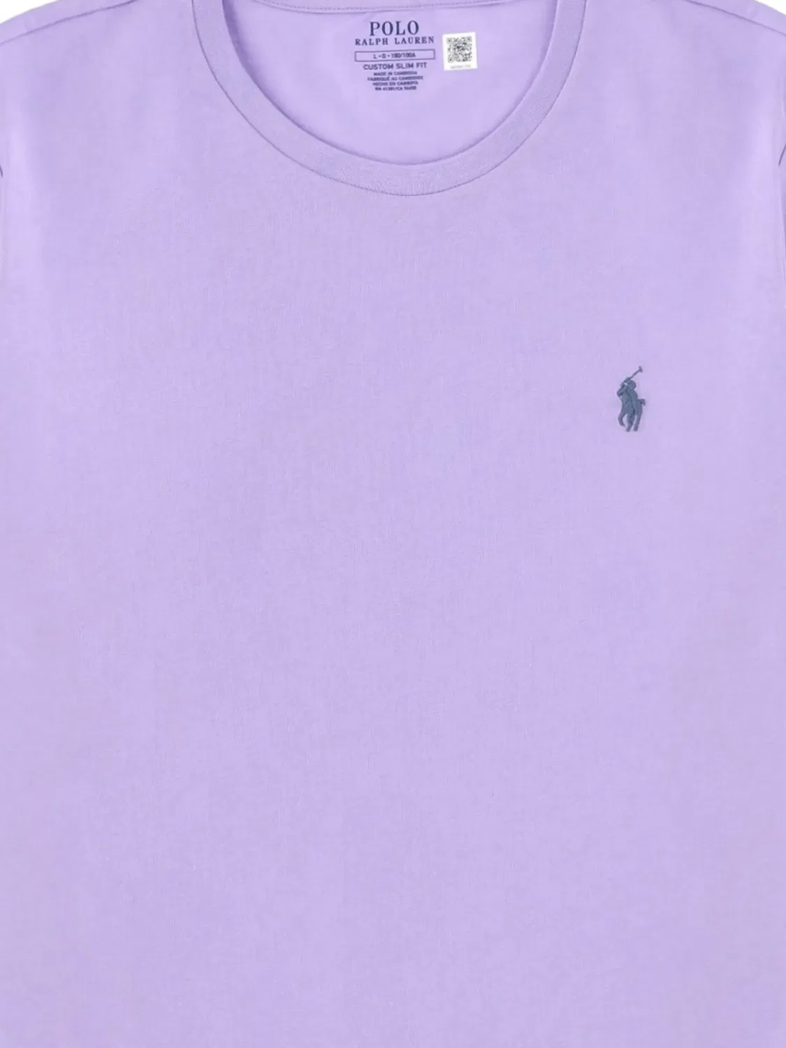 Футболка с логотипом - фиолетовая Polo Ralph Lauren, фиолетовый — фото 2