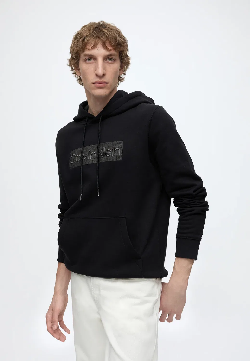 Худи с графическим принтом Calvin Klein, Black — фото 4