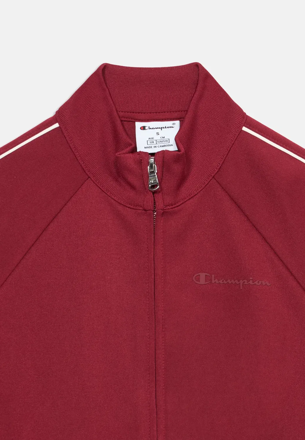 Спортивная толстовка на молнии свободного кроя Champion, Dark Red — фото 3