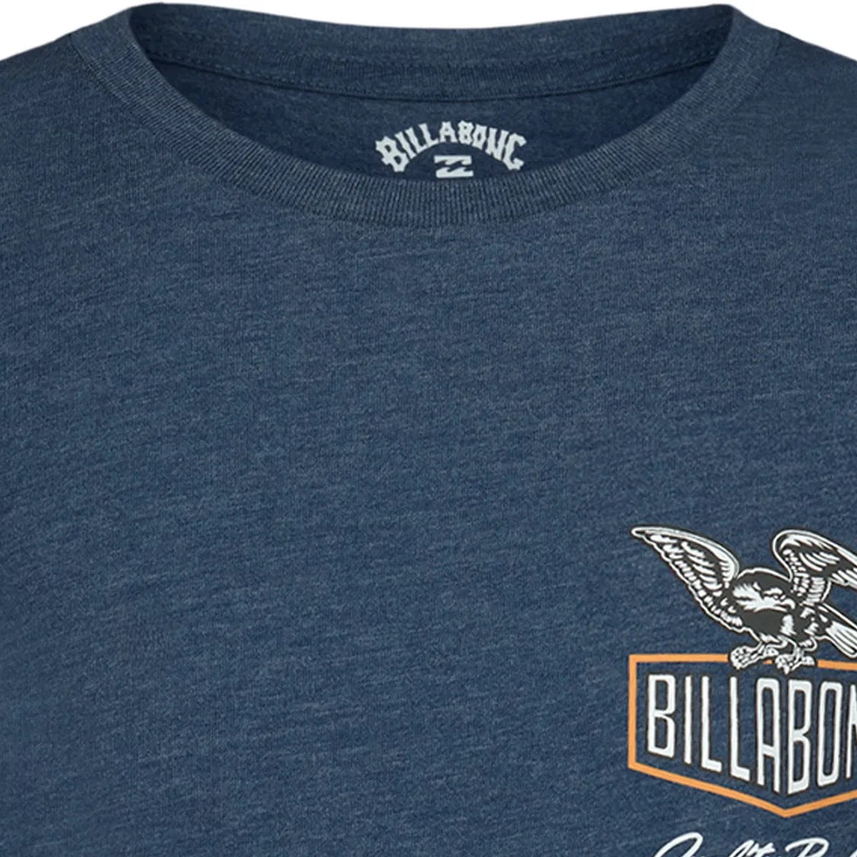 Детская футболка с коротким рукавом Roadie Short-Sleeve Top Billabong, Denim Heather — фото 3